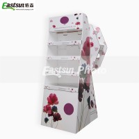 point of purchase display design  Colour windmill paper display frame Corrugated display rack