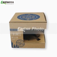 small cardboard gift boxes Watermark box Packing box Primary color carton