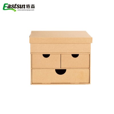 Wholesale Cardboard Paper File Storage Drawer Box With Drawer For Office And Home