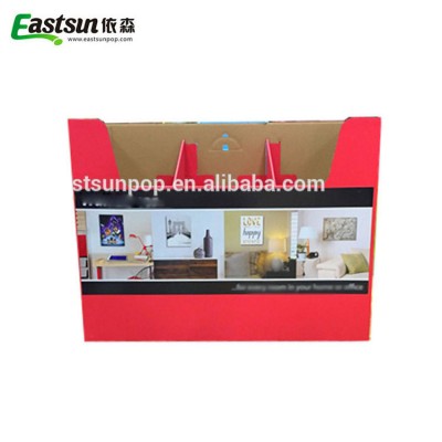 Wall Decor Dumpbin Showroom Cardboard Display