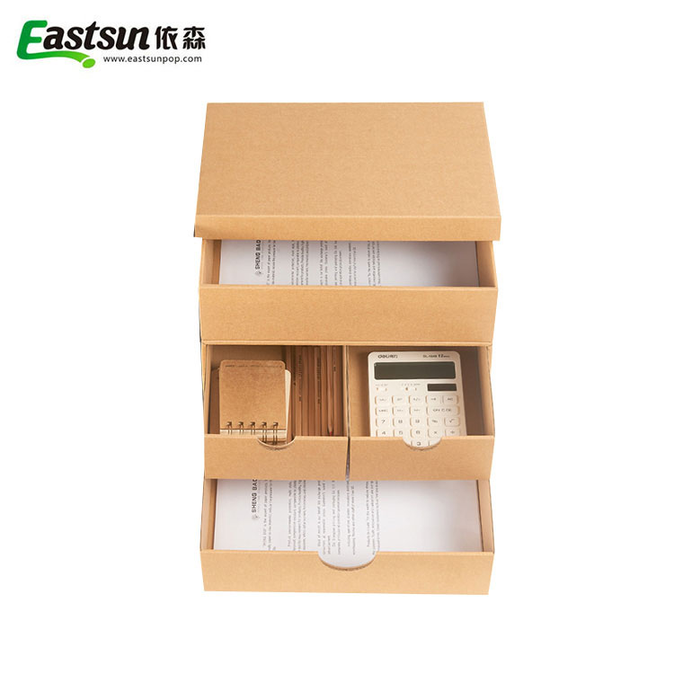 ISO9001 Certification 100% Recyclable Corrugated Paper Storage Box