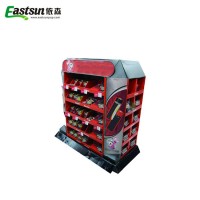 Supermarket Cardboard Paper Display Battery Stand Rack