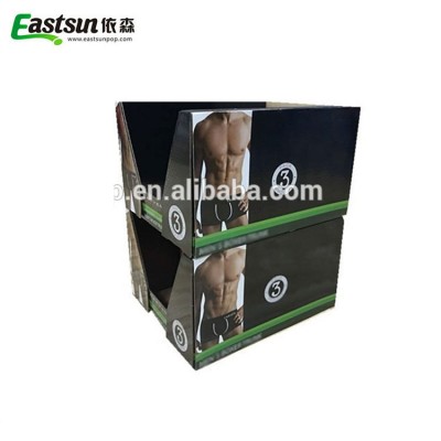 Man's Underwear display rack Stackable Advertising Promotional Pop Corrugated Cardboard Counter PDQ