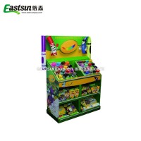 Shop retail color pan display of paper material